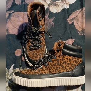 Leopard Print High Tops